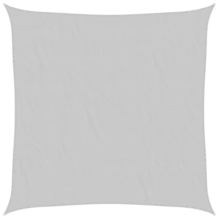 Vidaxl zonnezeil 4x4 m 100% polyester oxford lichtgrijs
