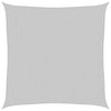 Vidaxl zonnezeil 5x5 m 100% polyester oxford lichtgrijs