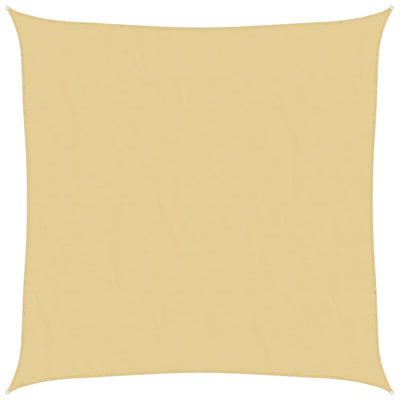 Vidaxl zonnezeil 3x3 m 100% polyester oxford zandkleurig
