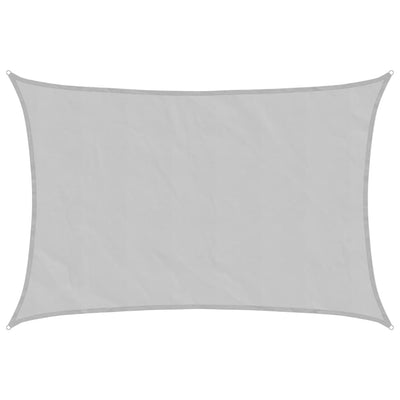 Vidaxl zonnezeil 3x2 m 100% polyester oxford lichtgrijs