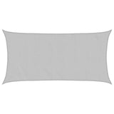 Vidaxl zonnezeil 4x2 m 100% polyester oxford lichtgrijs - afbeelding 2