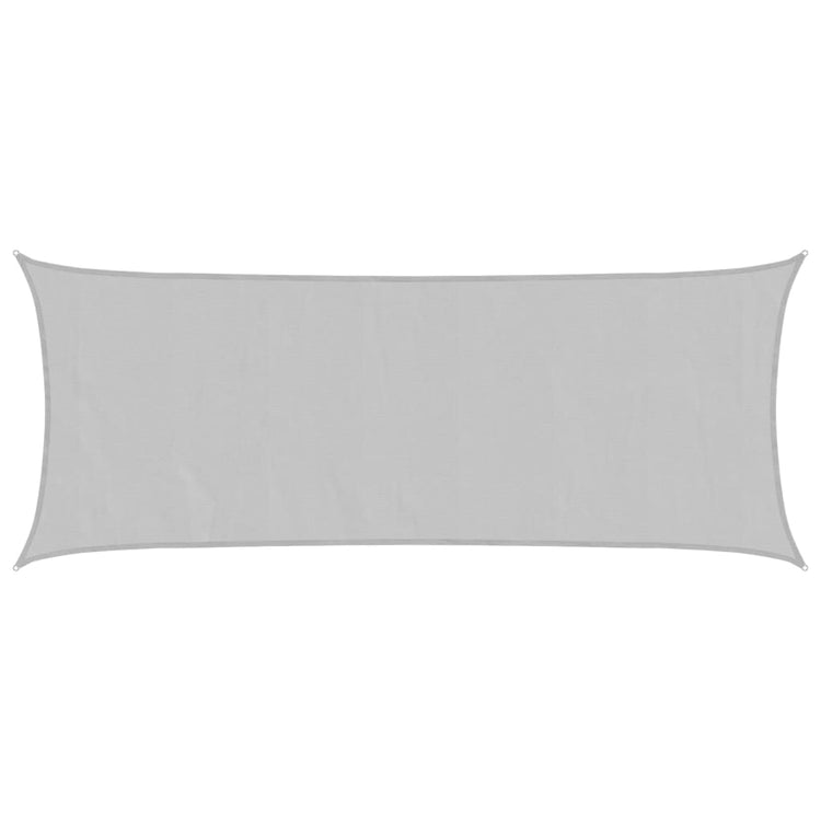 Vidaxl zonnezeil 4,5x2 m 100% polyester oxford lichtgrijs