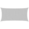 Vidaxl zonnezeil 4,5x2,5 m 100% polyester oxford lichtgrijs