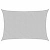 Vidaxl zonnezeil 5x3,5 m 100% polyester oxford lichtgrijs