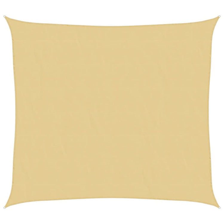 Vidaxl zonnezeil 3x2,5 m 100% polyester oxford zandkleurig