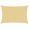 Vidaxl zonnezeil 5x3,5 m 100% polyester oxford zandkleurig