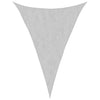 Vidaxl zonnezeil 5x7x7 m 100% polyester oxford lichtgrijs