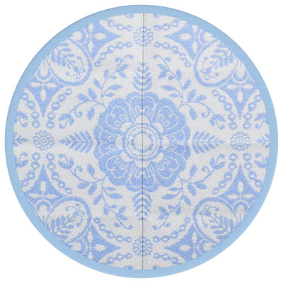 Vidaxl buitenkleed arakil ø200 cm polypropeen babyblauw