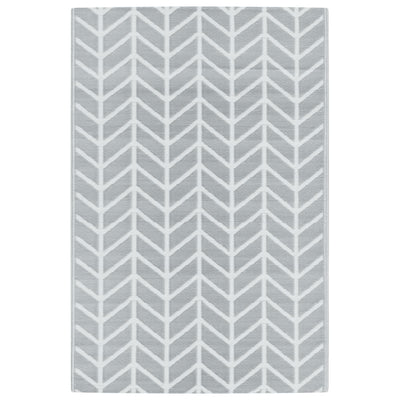 Vidaxl buitenkleed arakil 120x180 cm pp grijs