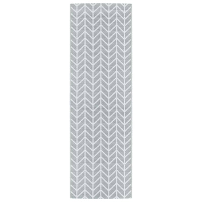 Vidaxl buitenkleed arakil 80x250 cm pp grijs