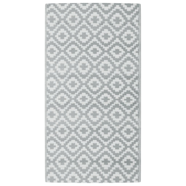 Vidaxl buitenkleed arakil 80x150 cm pp grijs
