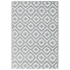 Vidaxl buitenkleed arakil 160x230 cm pp grijs