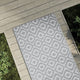 Vidaxl buitenkleed arakil 80x250 cm pp grijs