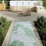 Vidaxl buitenkleed arakil 80x250 cm polypropeen groen - afbeelding 3