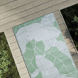 Vidaxl buitenkleed arakil 80x250 cm polypropeen groen - afbeelding 1