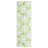 Vidaxl buitenkleed arakil 80x250 cm polypropeen groen - afbeelding 2