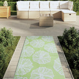 Vidaxl buitenkleed arakil 80x250 cm polypropeen groen - afbeelding 3