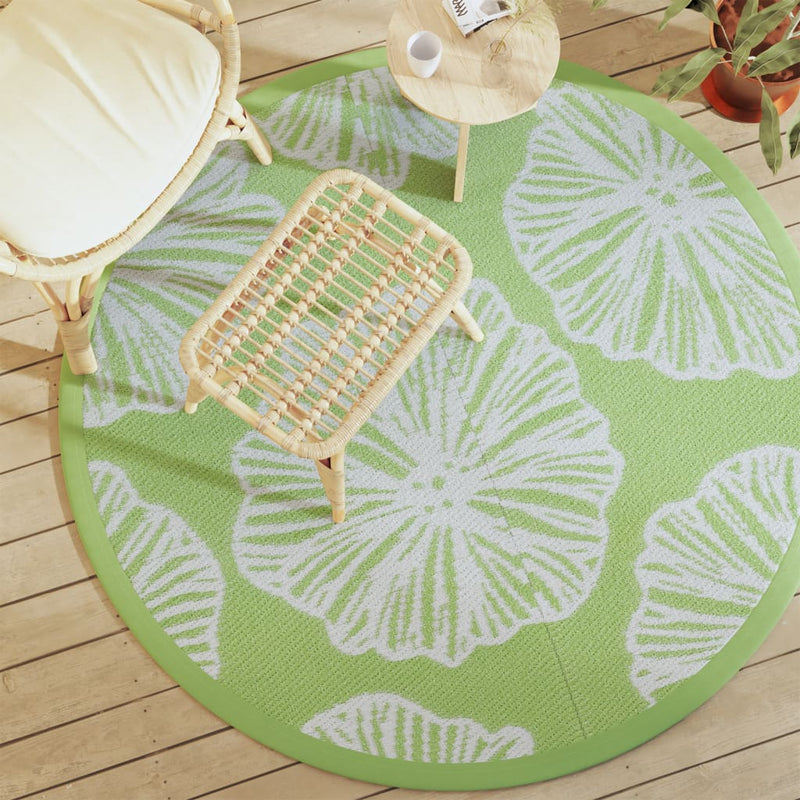 Vidaxl buitenkleed arakil ø160 cm polypropeen groen