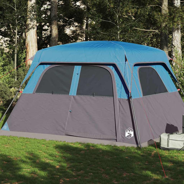 Vidaxl gezinstent 6-persoons waterdicht blauw