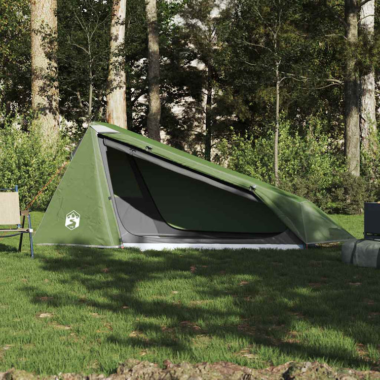 Vidaxl tunneltent 1-persoons waterdicht groen