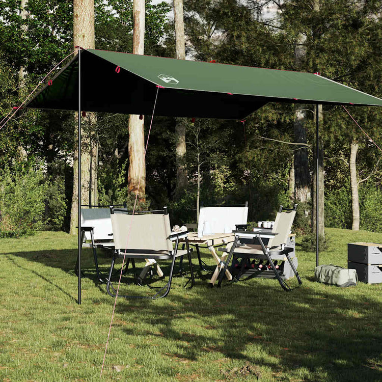 Vidaxl kampeerluifel waterdicht 360x294 cm groen