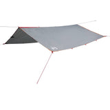 Vidaxl kampeerluifel waterdicht 400x294 cm grijs en oranje - afbeelding 2