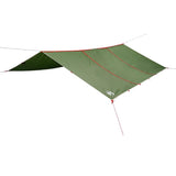 Vidaxl kampeerluifel waterdicht 420x440 cm groen - afbeelding 2