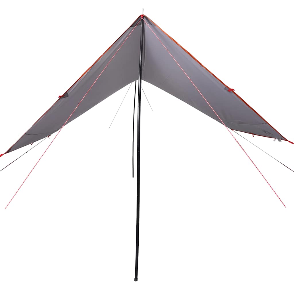 Vidaxl kampeerluifel waterdicht 430x380x210 cm oranje
