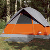 Vidaxl koepeltent 3-persoons waterdicht oranje