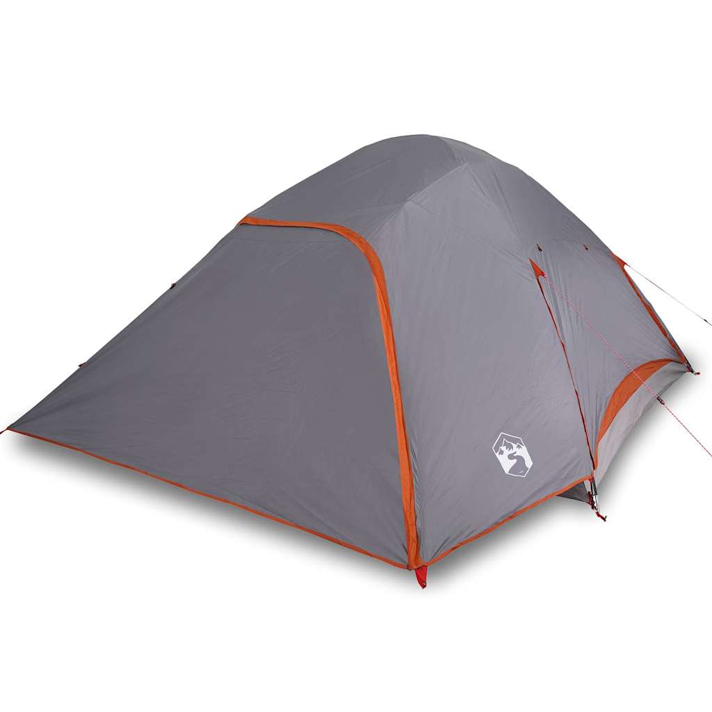 Vidaxl koepeltent 6-persoons waterdicht grijs
