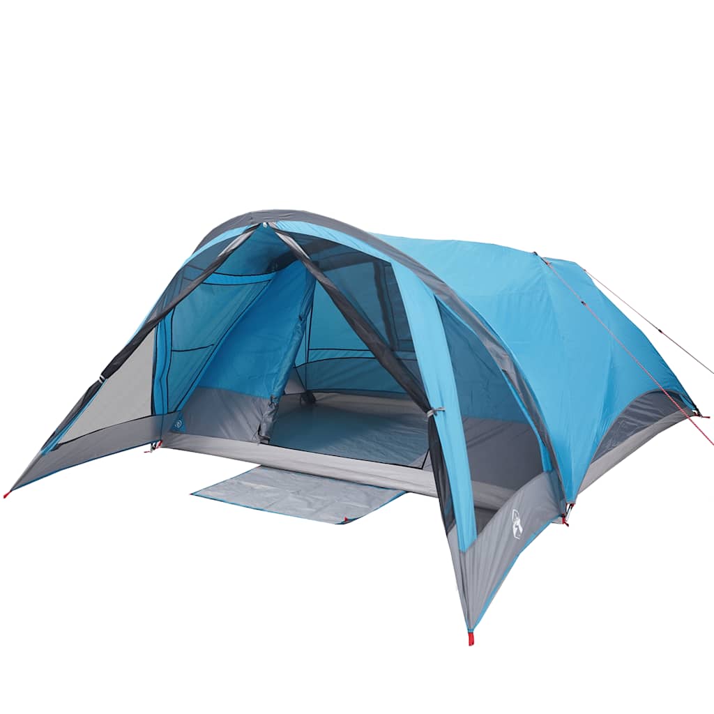 Vidaxl gezinstent 6-persoons waterdicht blauw