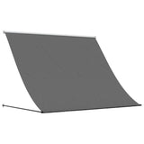 Vidaxl luifel uittrekbaar 200x150 cm stof en staal antracietkleurig - afbeelding 2