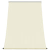 Vidaxl luifel uittrekbaar 150x150 cm stof en staal crèmekleurig