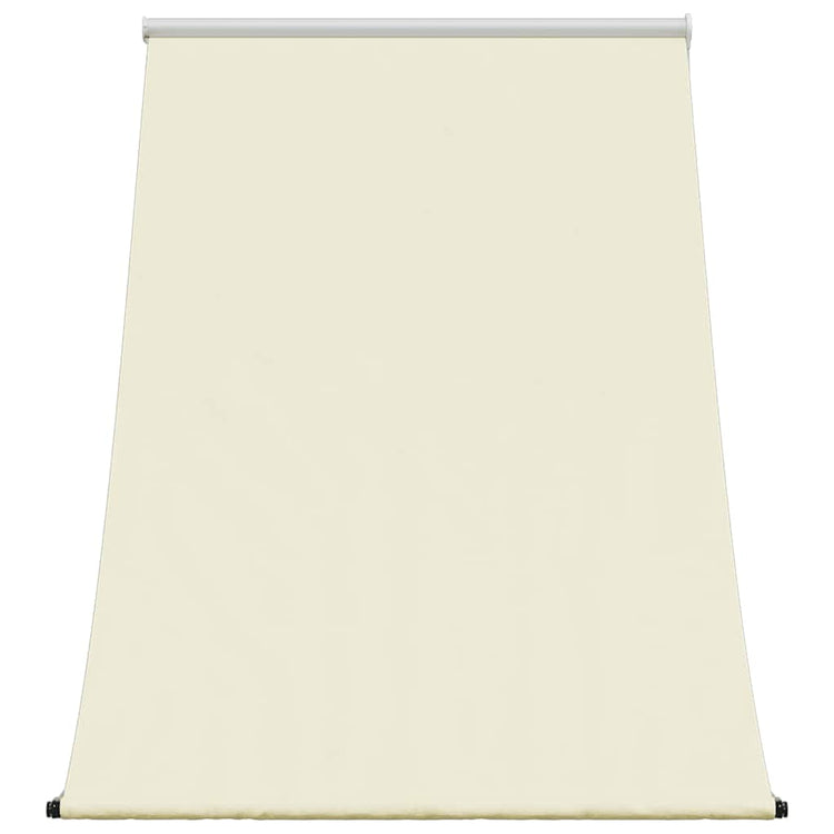 Vidaxl luifel uittrekbaar 150x150 cm stof en staal crèmekleurig