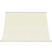 Vidaxl luifel uittrekbaar 250x150 cm stof en staal crèmekleurig - afbeelding 3