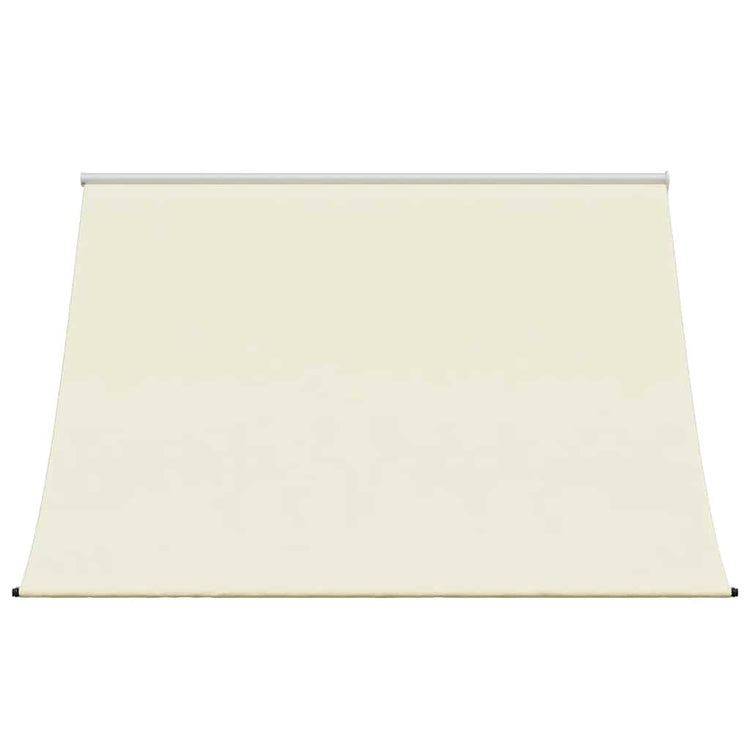 Vidaxl luifel uittrekbaar 250x150 cm stof en staal crèmekleurig