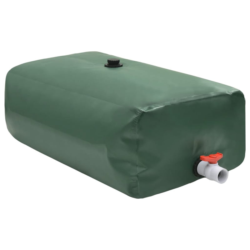 Vidaxl watertank met kraan opvouwbaar 500 l pvc