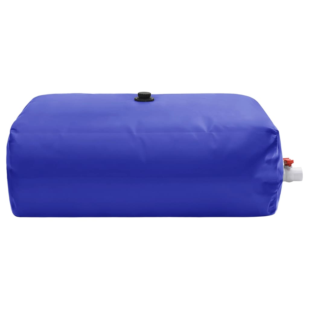 Vidaxl watertank met kraan opvouwbaar 500 l pvc