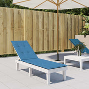 Vidaxl terrasstoelkussen (75+105) x 50 x 4 cm stof gemêleerd blauw - afbeelding 3
