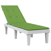 Vidaxl terrasstoelkussen (75+105) x 50 x 4 cm stof gemêleerd groen - afbeelding 1