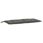 Vidaxl tuinbankkussen 100x50x7 cm stof gemêleerd donkergrijs - afbeelding 2
