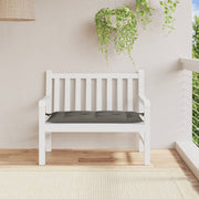 Vidaxl tuinbankkussen 100x50x7 cm stof gemêleerd donkergrijs - afbeelding 3