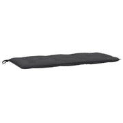 Vidaxl tuinbankkussen 120x50x7 cm stof gemêleerd antracietkleurig - afbeelding 2