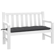Vidaxl tuinbankkussen 120x50x7 cm stof gemêleerd antracietkleurig - afbeelding 1