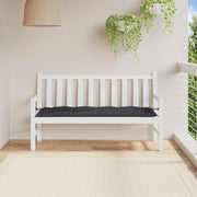 Vidaxl tuinbankkussen 150x50x7 cm stof gemêleerd antracietkleurig - afbeelding 3