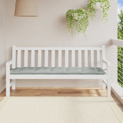 Vidaxl tuinbankkussen 180x50x7 cm stof gemêleerd lichtgrijs - afbeelding 3