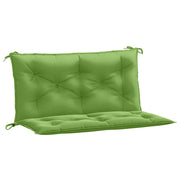 Vidaxl tuinbankkussens 2 st 100x50x7 cm stof gemêleerd groen - afbeelding 2