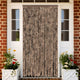 Vidaxl vliegengordijn 100x200 cm chenille beige en donkerbruin