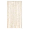 Vidaxl vliegengordijn 100x200 cm chenille beige en wit
