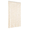 Vidaxl vliegengordijn 100x220 cm chenille beige en wit